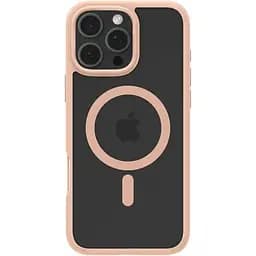 Прозорий чохол Spigen Ultra Hybrid MagSafe Frost Rose Titanium для iPhone 16 Pro Max (ACS08689) - мініатюра 5
