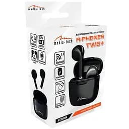 Навушники TWS Media-Tech R-PHONES BT 5.3 Black (MT3608K) - мініатюра 2
