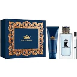 Набір Dolce & Gabbana K туалетна вода 100 мл + бальзам після бриття 75 мл + 10 мл