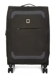 Валіза Середня (M) тканинна Airtex Worldline Tirana 608 на 4 колесах 65x41x23см 69л Сірий - мініатюра 3