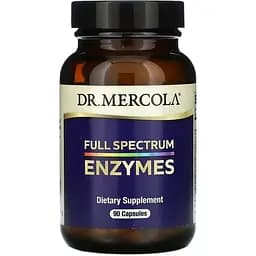 Ферменти Dr. Mercola Full Spectrum Enzymes 90 капсул