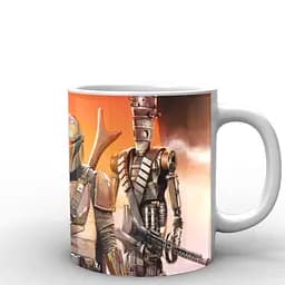 Кухоль GeekLand Зіркові війни Мандалорець арт до серіалу Star Wars The Mandalorian TM.04.08 330 мл білий - мініатюра 2