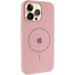 Чохол Epik Silicone Case Full Protective AA V2 with MagSafe для Apple iPhone 13 Pro Max 6.7 Рожевий/Pink Sand