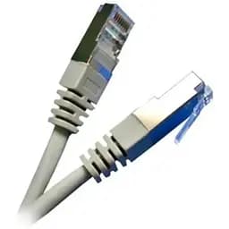 Патч-корд 2м, FTP, cat.5e, CU, 24AWG, grey Kingda (KD-PAFT4200GY)