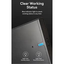 Кишеня зовнішня Vention 2.5" HDD/SSD USB 3.0 Micro-B Black (KPAB0) - мініатюра 10