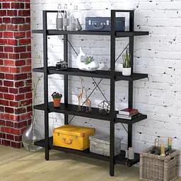 Стелаж Сінгл-4-120 Loft Design (Горіх Модена)