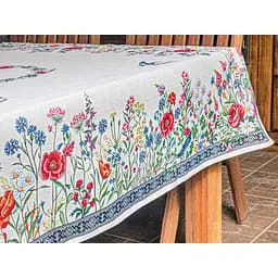 Скатертина Lefard Home Textile Chamomille гобеленова 320х140 см (732-174) - мініатюра 2