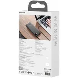 Зовнішній акумулятор Baseus Adaman Metal Digital Display QC 65W 20000mAh чорний (PPIMDA-D01) - мініатюра 9