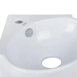 Умивальник Qtap Leo 390x365x130 White QT11115010WN, Білий - мініатюра 4