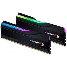 Модуль пам'яті G.Skill DDR5 32GB (2x16) Trident Z5 RGB Black 6400 Mhz XMP 3.0 (F5-6400J3239G16GX2-TZ5RK) - мініатюра 4