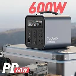 Портативна зарядна електростанція Yoobao EN600S 600Wh - мініатюра 5