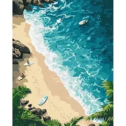 Картина за номерами на підрамнику Brushme Острів мрій