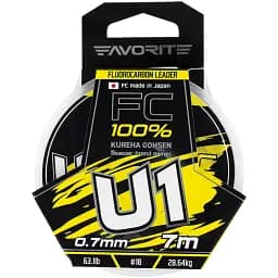 Флюорокарбон Favorite U1 FC 7 м 18/0.70 мм 63.1 lb/28.64 кг - мініатюра 2