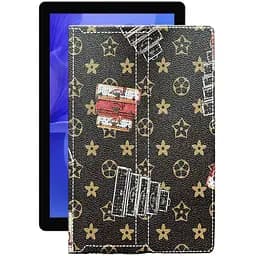 Чохол StatusCASE з екошкіри для планшету Chuwi Hi 10x Луі-Вітон-коричневий