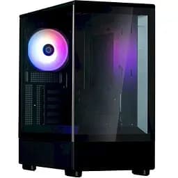 Корпус Zalman P10, чорний, Mini Tower, без БЖ, для Micro ATX / Mini ITX, 1xType-C / 1xUSB 3.0, макс. CPU - 173 мм / VGA - 384 мм,