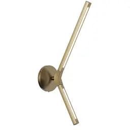 Настінний світильник, бра Line 1 PikArt арт. 28906 Золотистий 4000 К