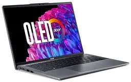 Ноутбук Acer Swift Go 14 SFG14-63-R2PL (NX.KTSEU.005) Steel Gray (NX.KTSEU.005) - мініатюра 3