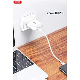 Адаптер мережний XO charger L37 |1USB, 2.1A| - мініатюра 2