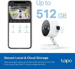 IP-Камера Tapo C120 2K N300 microSD motion detection TP-Link teh0015984 - мініатюра 5