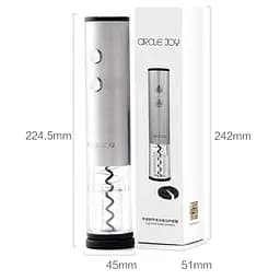 Електроштопор Xiaomi Circle Joy Electric Wine Bottle Opener (CJ-EKPQ01) Silver - мініатюра 2