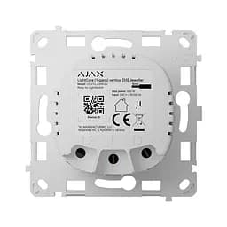Реле Ajax LightCore (1-gang) vertical для розумного вертикального одноклавішного вимикача світла LightSwitch (1-gang) (26-00489) - мініатюра 5