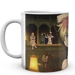 Кружка GeekLand Blue Exorcist синяя Экзорцист Рин Шура BE 02.23 330 мл белая