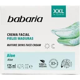 Крем для лица Babaria алоэ ХХL 125 мл