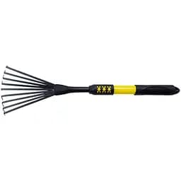 Граблі віялові садові MasterTool 510 x 160 мм гумова ручка