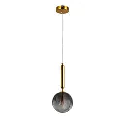 Світильник підвісний Levistella 800P3002-1 GBK, 1xE14, 5W, Чорний, плафон 150 мм, для вітальні