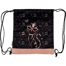 Сумка для взуття 1 Вересня SB-10 Pussycat чорна (533482)