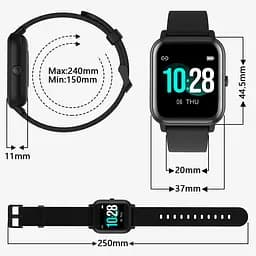 Смарт-годинник Blackview R30 Black - мініатюра 7