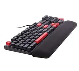 Клавиатура игровая механическая A4Tech Bloody S-525-N BLMS Red Plus Switch USB RGB Fire Black - мініатюра 5