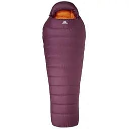 Спальник Mountain Equipment Classic Eco 750 Wmns Long L лівий Raisin (1053-ME-006762.01730.LongLZ)