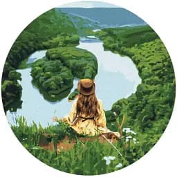 Картина по номерам Brushme Вид на гармонию © Oksana Ermoshenko 40x40 см