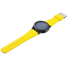Силиконовый ремешок Primo для часов Samsung Gear S3 Classic SM-R770/Frontier RM-760 Yellow