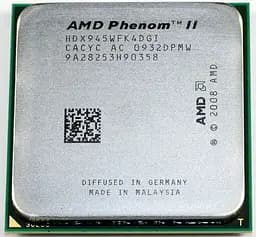 Процессор AMD Phenom II X4 945 3.0 GHz, 95W, AM3 (Deneb C2) Б/У