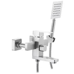 Змішувач для ванни Zerix KUB-009 ZX3165 Нержавіюча сталь