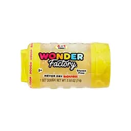 Незастывающая масса для лепки в банке Wonder Factory 595120(Yellow) 5x5x8 см