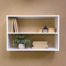 Полка Hopanchuk Furniture Воррен белая (66C1)