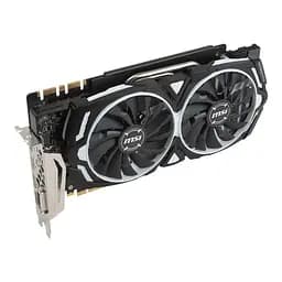 Відеокарта MSI GTX 1080Ti 11Gb Armor (GTX 1080 TI ARMOR 11G OC) (GDDR5X, 352 bit, PCI-E v3.0) Б/в - мініатюра 2