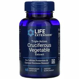 Харчова добавка для гормональної підтримки Life Extension Cruciferous Vegetable Extract 60 капсул