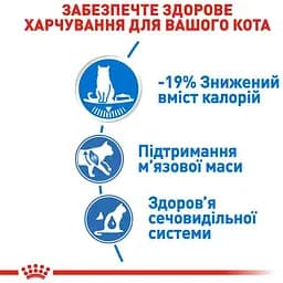 Вологий корм для дорослих котів схильних до надмірної ваги Royal Canin Ultra Light шматочки в соусі 1.02 кг (12 шт. х 85 г) - мініатюра 4