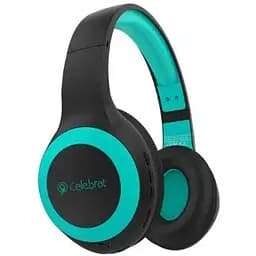 Бездротові навушники Celebrat A23 чорно блакитні