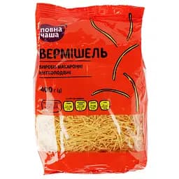 Макаронные изделия Повна Чаша Вермишель 400 г (799516)