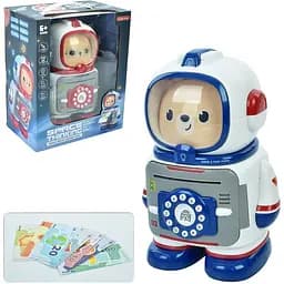 Копилка Космонавт, 24x16x12 см, звук, свет