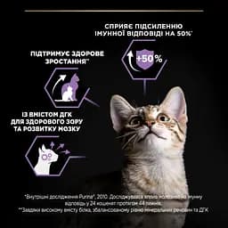Сухий корм для кошенят Purina Pro Plan Kitten <1 Healthy Start з куркою 1.5 кг (12369475) - мініатюра 6