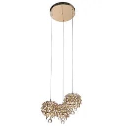 Люстра підвісна Brille кришталева LED 21W NW G (BR-01450S/3)