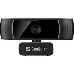 Веб-камера Sandberg Autofocus DualMic Full HD Stereo microphone