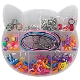 Набор бисера для изготовления креативных аксессуаров 215 бисер, подвески.