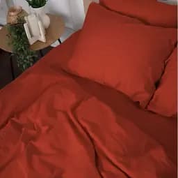 Наволочка MirSon Satin Premium 0081 Terracotta 70х50 см (2200010929188) - мініатюра 4